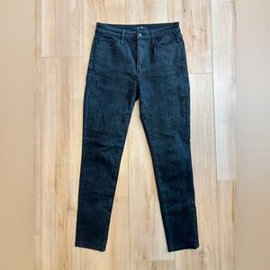 Joe's Jeans Black Snake Print Jeans - size 28
